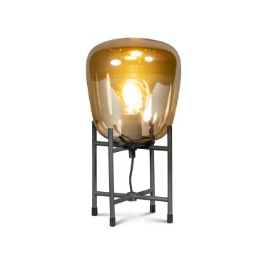 ETH Benn - lampe à poser - Ø 20 x 40,7 cm - noir et or