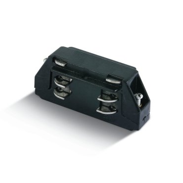 ONE Light Rounded Track &amp; Accessories - connector - 3-phase track system - 16A - black