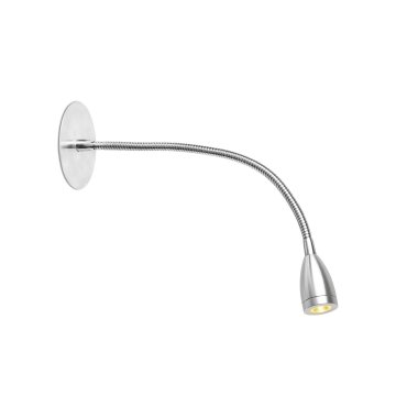 Faro Loke - applique murale - 32 x 8 cm - 3W LED inclus - chrome poli