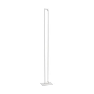 Nova Luce Line - lampadaire - 24 x 19 x 161 cm - 27W LED inclus - blanc sable
