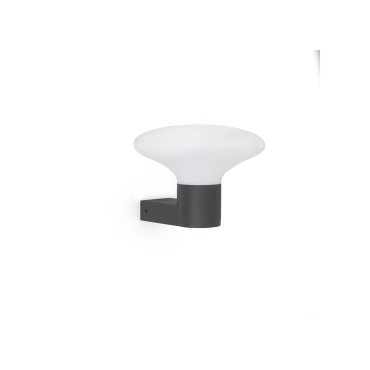 Faro Blub's - applique murale - 26 x 27 x 20,5 cm - IP44 - gris foncé