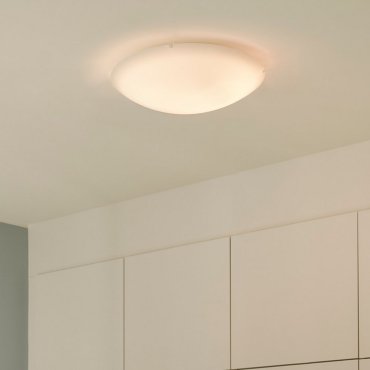 Nordlux Standard - plafonnier - Ø 37,8 x 9,9 cm - blanc
