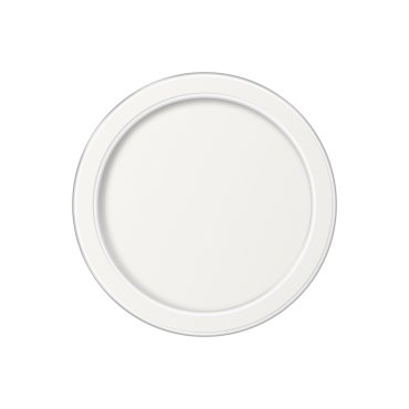 ETH Loïs - plafondlamp - Ø 23 x 5 cm - 3 niveaux de gradation - 15W LED inclus - IP44 - blanc