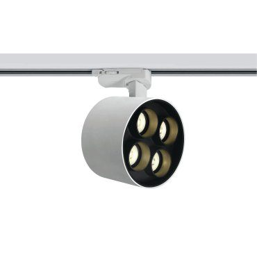 ONE Light Dark Light Tubes - spot sur rail - système de rail triphasé - Ø 13,5 x 7,7 cm - 24W LED inclus - blanc