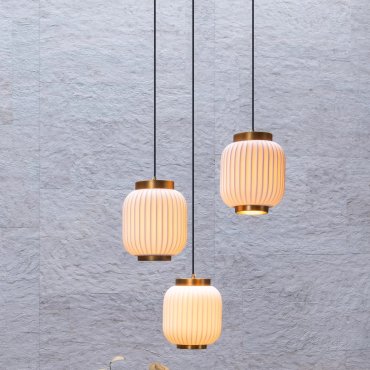 Lucide Gosse - lampe suspendue - 40 x 40 x 170 cm - blanc