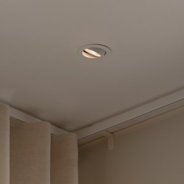 Nordlux Monolo 3-Kit - spot encastré - Ø 82 mm, Ø 68 mm taille d'encastrement - 3 niveaux de gradation - 4,8W LED inclus - blanc