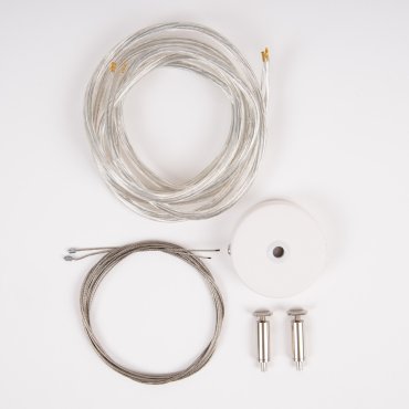 Roi Du Luminaire - Set de suspension pour Roi Du Luminaire linear - 200 cm - blanc