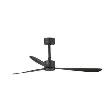 Faro Amelia - ventilateur de plafond - Ø 132 x 26 cm - 6 vitesses - inclus télécommande avec minuterie - noir