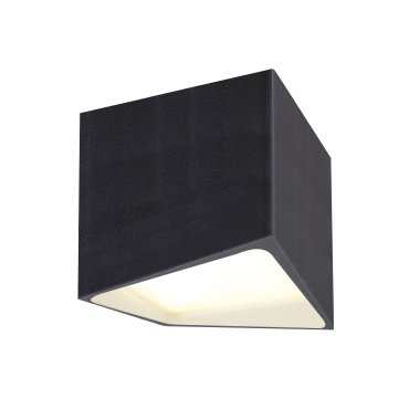 Maxlight Etna plafonnier - Ø 10 x 11 cm - 10W LED inclus - IP44 - noir