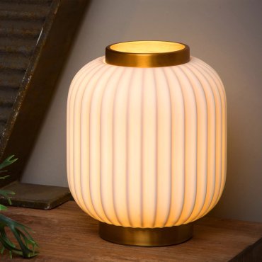 Lucide Gosse - lampe à poser - Ø 19,5 x 23,8 cm - blanc