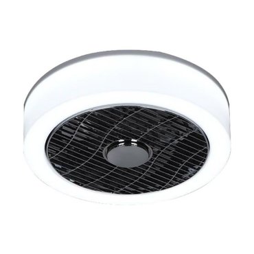 MODÈLE D’EXPOSITION - ETH - Le Ventilateur n° 5 - ventilateur de plafond avec télécommande - ⌀ 40 x 18 cm - LED dimmable de 24W incl. - opale