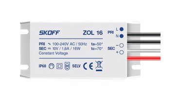 Driver LED Skoff - 10Vdc/230V - 16W
