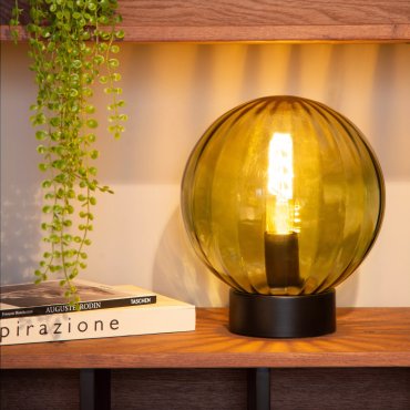 Lucide Monsaraz - lampe à poser - Ø 25 x 29 cm - vert