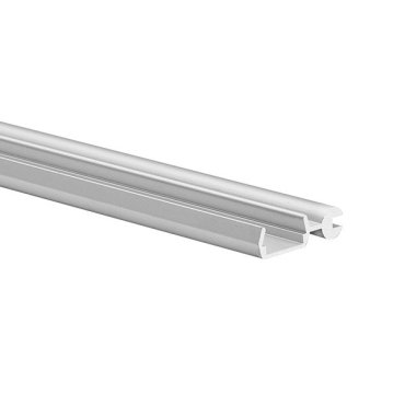 KLUS POLI - Profilé LED - 1,3 cm x 0,7 cm - argent anodisé