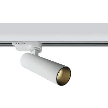 ONE Light COB Cylinder Range - spot sur rail - système de rail triphasé - Ø 4 x 13,5 cm - 8W LED dimmable inclus - blanc
