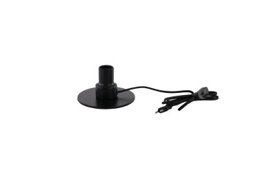 Artdelight Disk - lampe à poser - Ø 10 x 13,2 cm - noir
