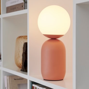 Nordlux Notti - lampe à poser - Ø 15 x 34,5 cm - terre cuite