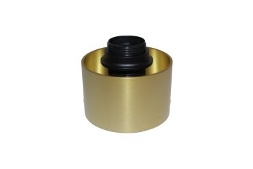 Artdelight Rosario - support de lampe pour PL 202 - Ø9,5 x 9,5 cm - or