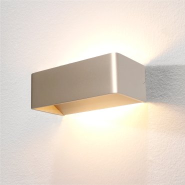 Artdelight Mainz - applique murale - 20 x 10 x 7 cm - 2 x 3W LED dimmable inclus - champagne