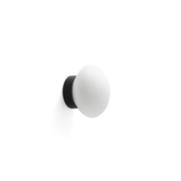 Faro Nubo 120 - applique murale - Ø 12 x 9 cm - 7,8W LED inclus - IP44 - noire mat et blanche