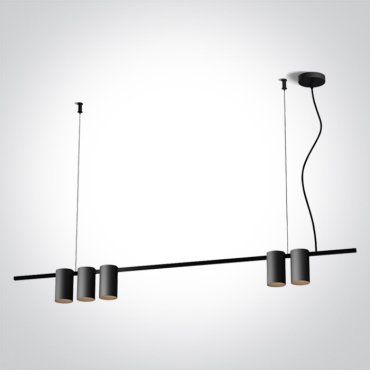 ONE Light Pendants - lampe suspendue - 100 x 150 cm - noir