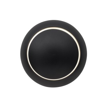 Nova Luce Odin - applique murale - 14 x 7 x 14 cm - 5W LED inclus - noir