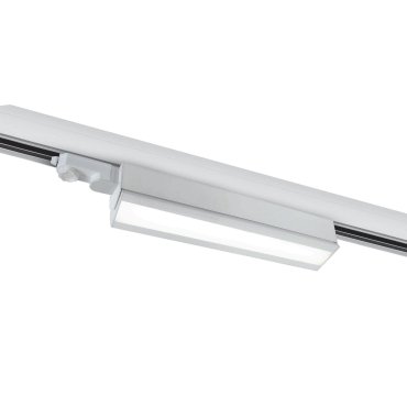 ONE Light Rail LED orientable - Système de rail triphasé - 50 x 6 x 10 cm - 40W LED inclus - blanc - couleur de lumière blanc chaud