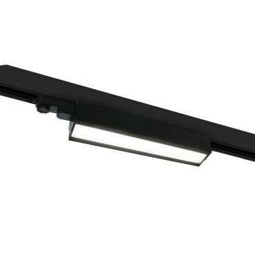 ONE Light Rail linéaire LED orientable - Système de rail triphasé - 50 x 6 x 10 cm - 40W LED inclus - noir - couleur de lumière blanche