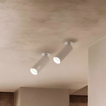 Faro Stan Slim - spot encastrable - Ø 4,2 x 13,1 cm - Ø 38 mm dimension d'encastrement - blanc