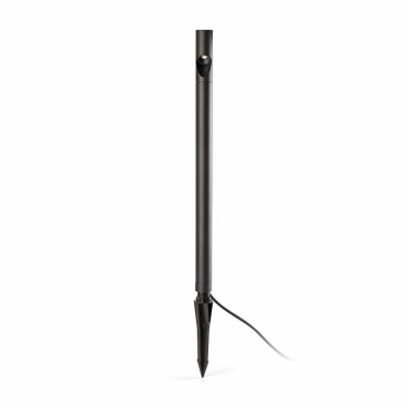 Faro Bezel - lampe de jardin sur piquet - Ø 4 x 80 cm - 8W LED inclus - IP65 - noir