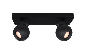 Artdelight Bolero - spot en saillie - 9 x 31 x 12,7 cm - noir