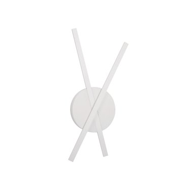 Nova Luce Reslin - applique murale - 24,5 x 5 x 53 cm - 18W LED inclus - blanc sable