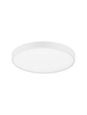 Nova Luce Perfect Profile - plafonnier - Ø 60 x 10 cm - 40W LED dimmable inclus - blanc