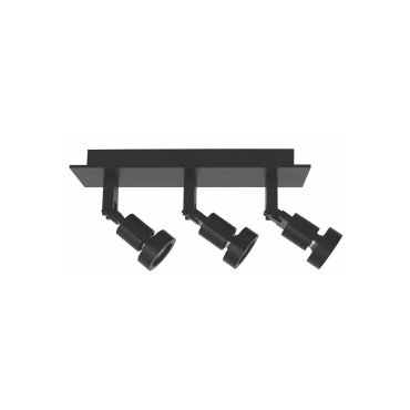 Artdelight Tech - spot en saillie 3L - 35 x 10 x 18,5 cm - noir