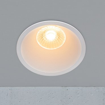 Nordlux Albric - spot encastré - Ø 90 mm, Ø 83 mm encastré - 8W LED dimmable inclus - IP44 - blanc