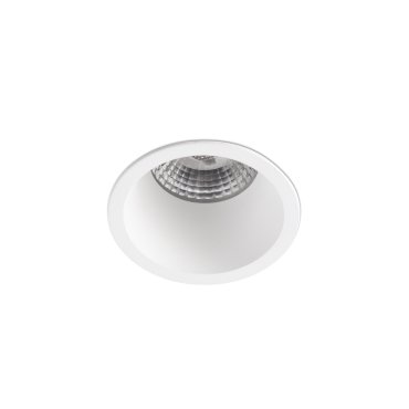 Faro Fox - spot à encastrer - Ø 65 mm, Ø 55 mm à encastrer - 10W LED dimmable inclus - blanc mat