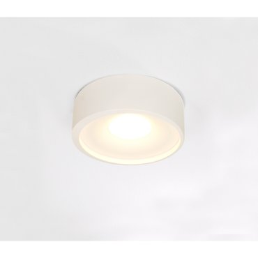 Artdelight Orlando - plafonnier - Ø 14 x 5 cm - 10W LED dimmable inclus - blanc
