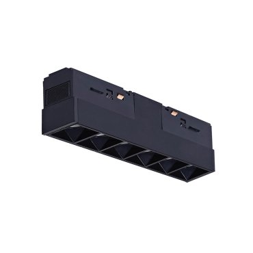 MODÈLE D’EXPOSITION - VK Lighting Kona - système de rail magnétique - barre de rail - 11,2 x 2 x 5,3 cm - 9W LED inclus - 1-10V dimmable - noir