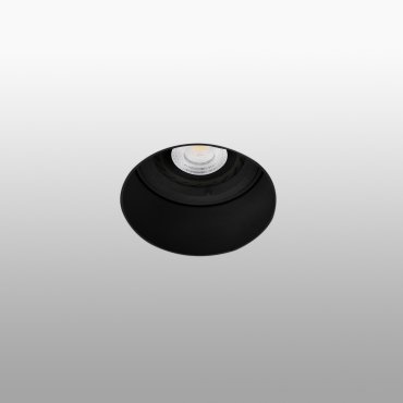 Faro Fresh Trimless - spot encastrable - Ø 120 mm, Ø 90 mm encastrable - noir mat