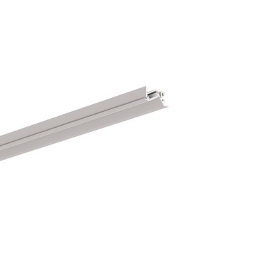KLUS MICRO-30DEG-K - profil LED encastré avec angle lumineux incliné de 30 degrés - 2,64 x 1,12 cm - aluminium