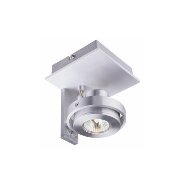 Artdelight Meist - spot en saillie 1L - 11,5 x 11,5 x 15 cm - aluminium