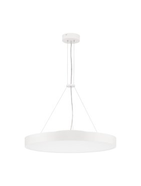 Nova Luce Perfect Profile - lampe suspendue - Ø 60 x 120 cm - 40W LED dimmable inclus - blanc