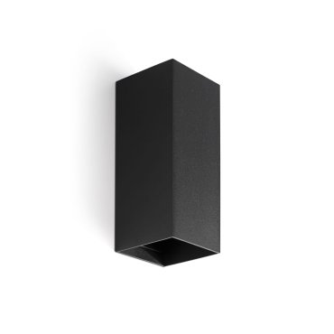 Faro Lune 2L - applique murale - 8 x 15,5 x 6,5 cm - noire