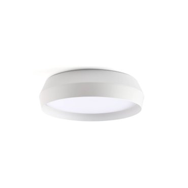 Faro Shoku - plafonnier - Ø 35 x 9,3 cm - 24W LED dimmable inclus - blanc