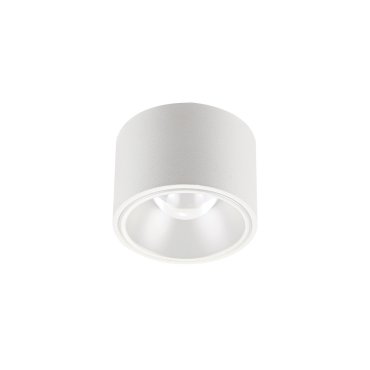 VK Lighting Orofi - spot en saillie - Ø 6,5 x 4,5 cm - 8W LED inclus - IP54 - blanc