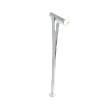 VK Lighting Stili - lampe de jardin - 7,5 x 19,4 x 80 cm - 10W LED inclus - blanc