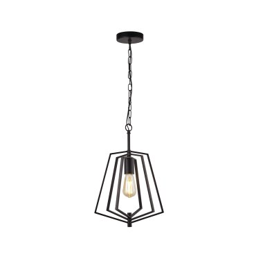Searchlight Slinky - lampe suspendue - 30 x 30 x 95 cm - noir mat