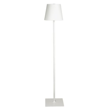 VK Lighting Colum - lampadaire d'extérieur avec prise - Ø 28 x 150 cm - IP54 - blanc