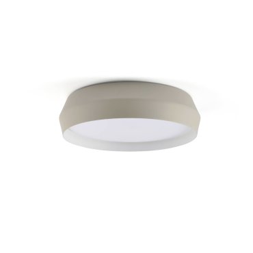 Faro Shoku - plafonnier - Ø 35 x 9,3 cm - 24W LED dimmable inclus - beige