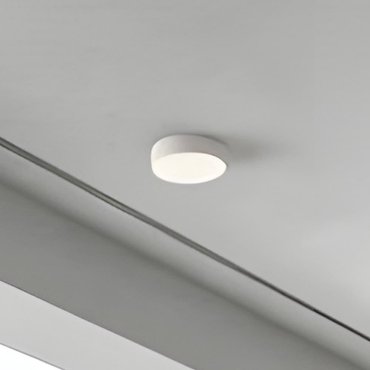 Nova Luce Judi - plafonnier - Ø 22 x 6 cm - 20W LED inclus - IP65 - blanc